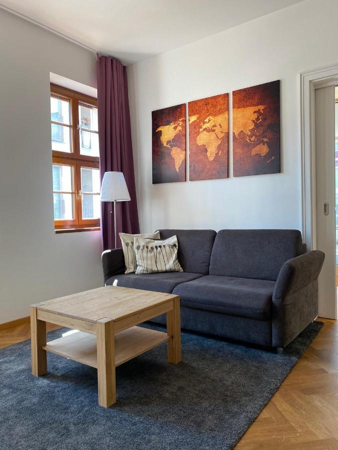 Grosszuegiges Apartment Mit Blick Zur Frauenkirche Drážďany Exteriér fotografie